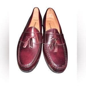 Johnston & Murphy Hayes Tassel Loafer Men’s 11.5 M (Burgundy)- please read
